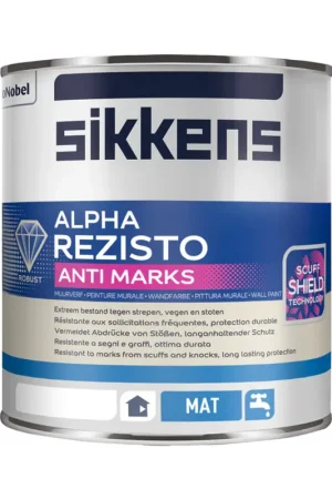 Sikkens Alpha Rezisto Anti Marks Mat - Verf en Beits - De Voordeelmarkt Beperkte Voorraad